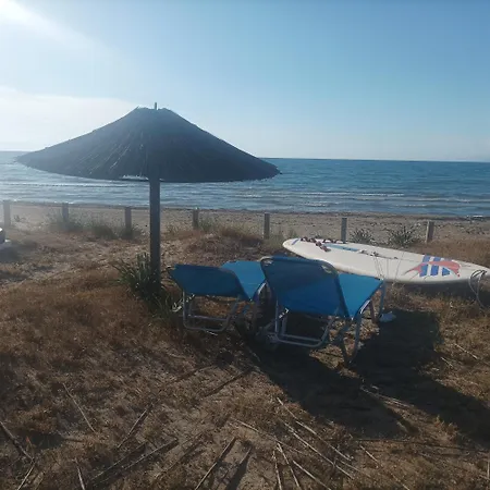 Kyllini Am Relaxen Mit Hund Apartamento Myrsini (Kastro-Kyllini)