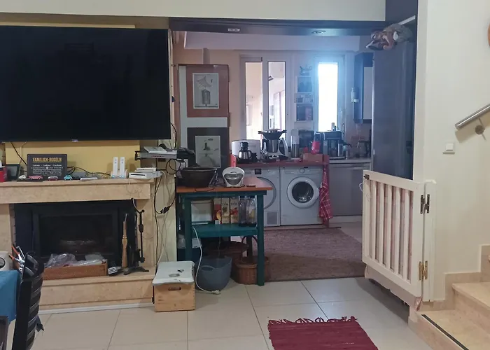 Kyllini Am Relaxen Mit Hund Lejlighed